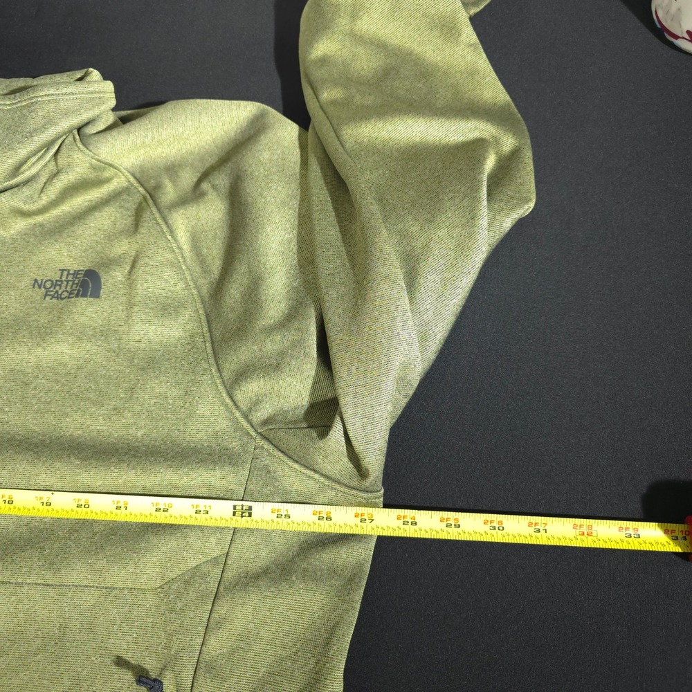 The North Face Fleece Jacket Mens XXL Green Full Zip NF0A2VE4UER Mock Neck Coat - Picture 4 of 10